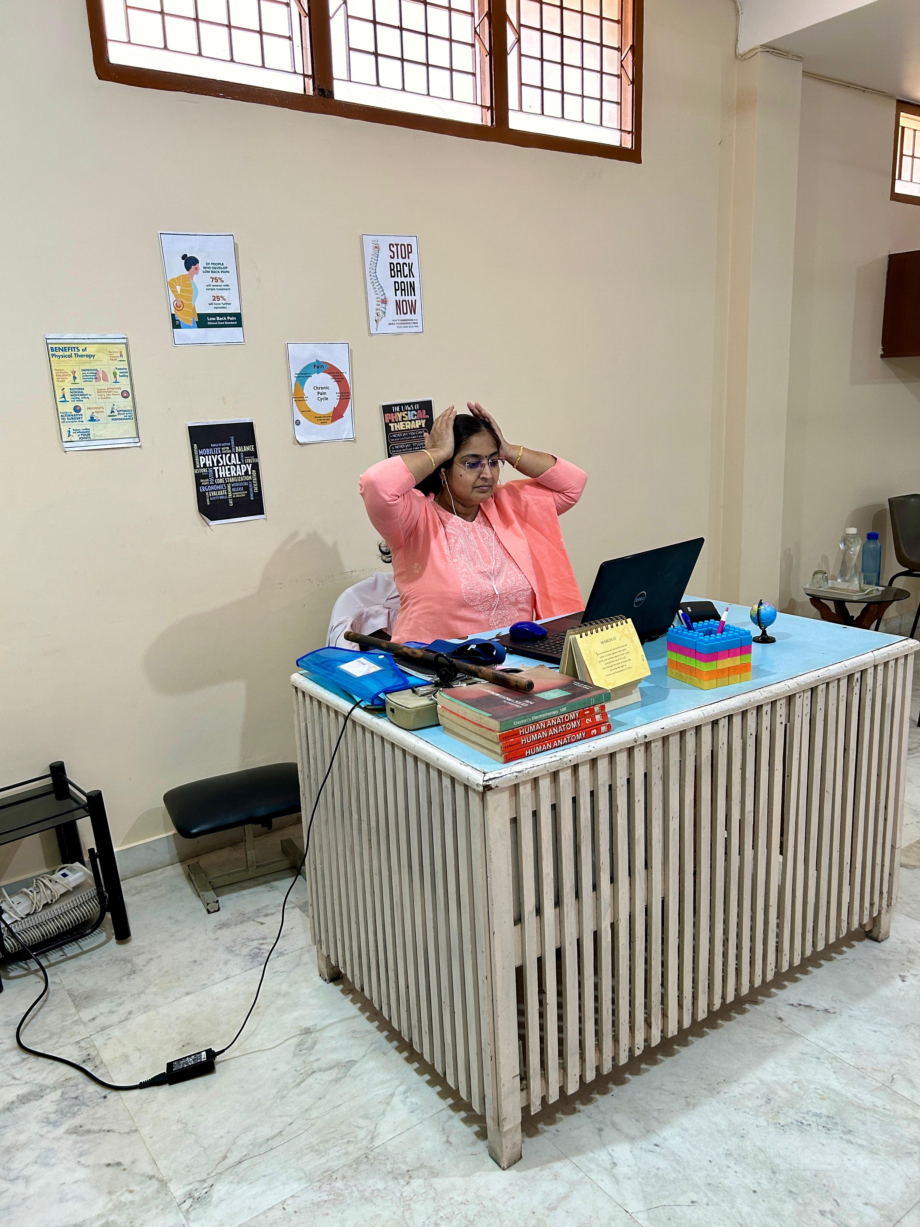 Physiotherapy consultation